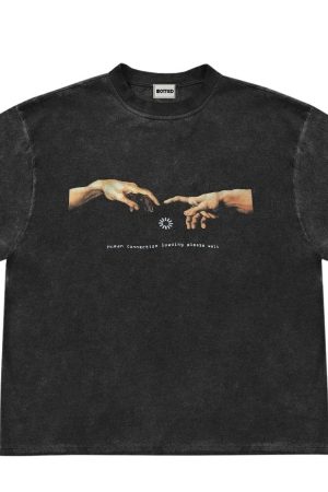 Cute Everyday Outfits, Outfit Inspo Casual Human Connection Loading Graphic Tee