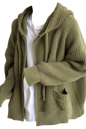 Cute Everyday Outfits, Outfit Inspo Casual Hygge Knit Zip Up Hoodie