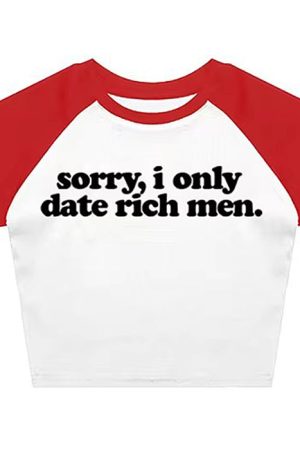 Cute Everyday Outfits, Outfit Inspo Casual I Date Only Rich Men Y2K Crop Top