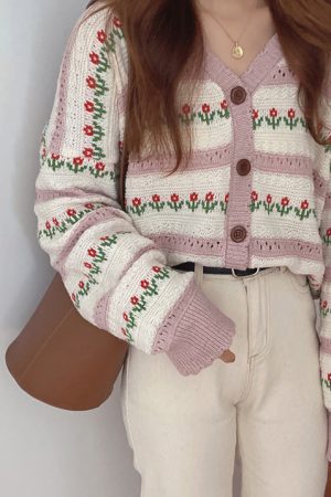 Cute Everyday Outfits, Outfit Inspo Casual In The Garden Floral Cardigan