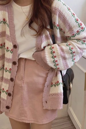 Cute Everyday Outfits, Outfit Inspo Casual In The Garden Floral Cardigan