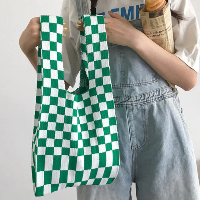 Cute Everyday Outfits, Outfit Inspo Casual Indie Aesthetic Checker Tote Bag Cute Everyday Outfits, Outfit Inspo Casual Indie Aesthetic Checker Tote Bag