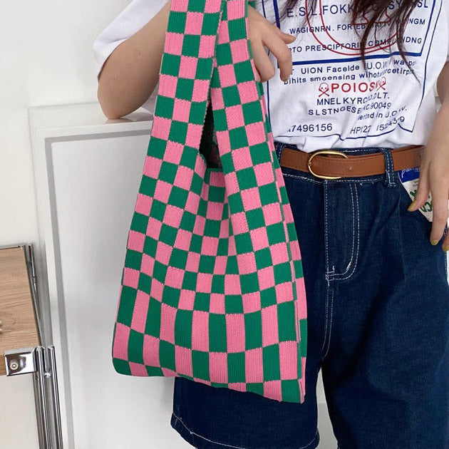 Cute Everyday Outfits, Outfit Inspo Casual Indie Aesthetic Checker Tote Bag Cute Everyday Outfits, Outfit Inspo Casual Indie Aesthetic Checker Tote Bag