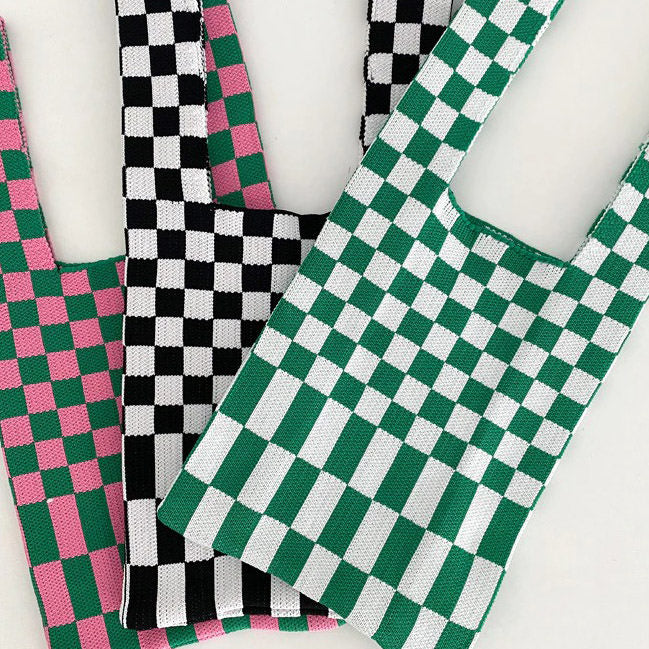 Cute Everyday Outfits, Outfit Inspo Casual Indie Aesthetic Checker Tote Bag Cute Everyday Outfits, Outfit Inspo Casual Indie Aesthetic Checker Tote Bag