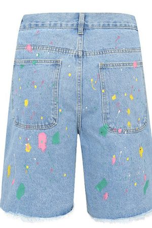 Cute Everyday Outfits, Outfit Inspo Casual Indie Aesthetic Crochet Flower Denim Shorts