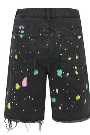 Cute Everyday Outfits, Outfit Inspo Casual Indie Aesthetic Crochet Flower Denim Shorts