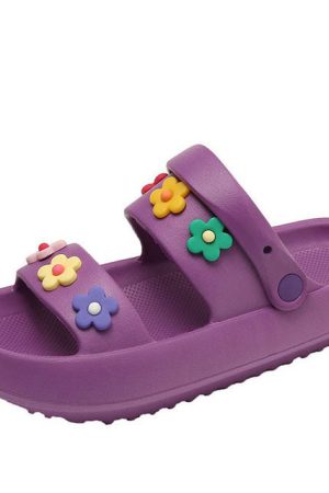 Cute Everyday Outfits, Outfit Inspo Casual Indie Aesthetic Flower Sandals