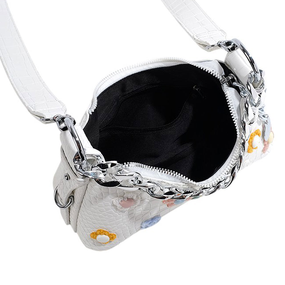 Cute Everyday Outfits, Outfit Inspo Casual Indie Flowers Shoulder Bag Cute Everyday Outfits, Outfit Inspo Casual Indie Flowers Shoulder Bag