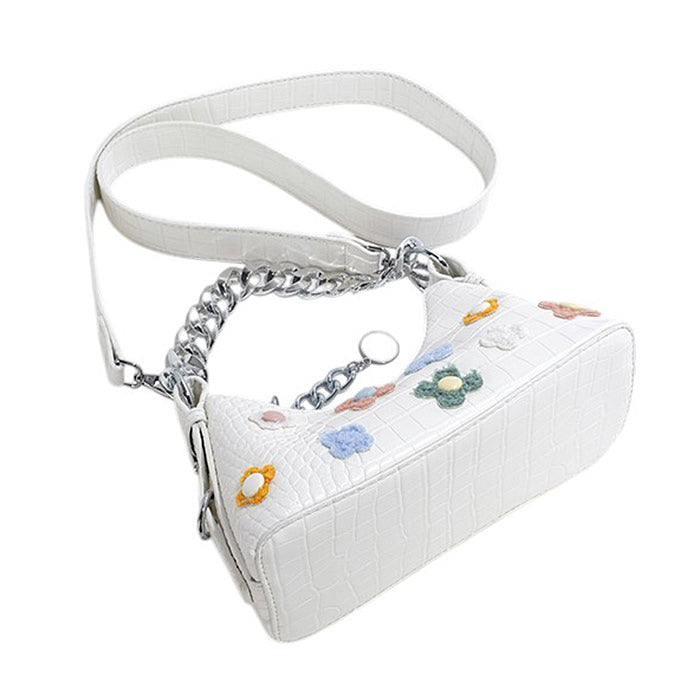 Cute Everyday Outfits, Outfit Inspo Casual Indie Flowers Shoulder Bag Cute Everyday Outfits, Outfit Inspo Casual Indie Flowers Shoulder Bag