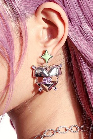 Cute Everyday Outfits, Outfit Inspo Casual Inside My Heart Aesthetic Earrings