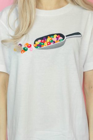 Cute Everyday Outfits, Outfit Inspo Casual Jelly Beans Tee