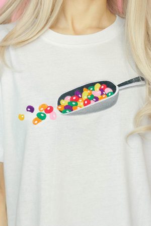 Cute Everyday Outfits, Outfit Inspo Casual Jelly Beans Tee