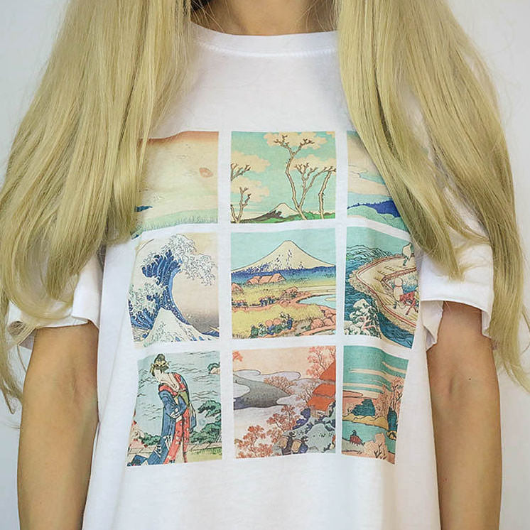 Cute Everyday Outfits, Outfit Inspo Casual Katsushika Hokusai Tee Cute Everyday Outfits, Outfit Inspo Casual Katsushika Hokusai Tee