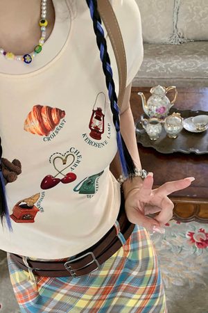 Cute Everyday Outfits, Outfit Inspo Casual Kawaii Aesthetic Baby Tee