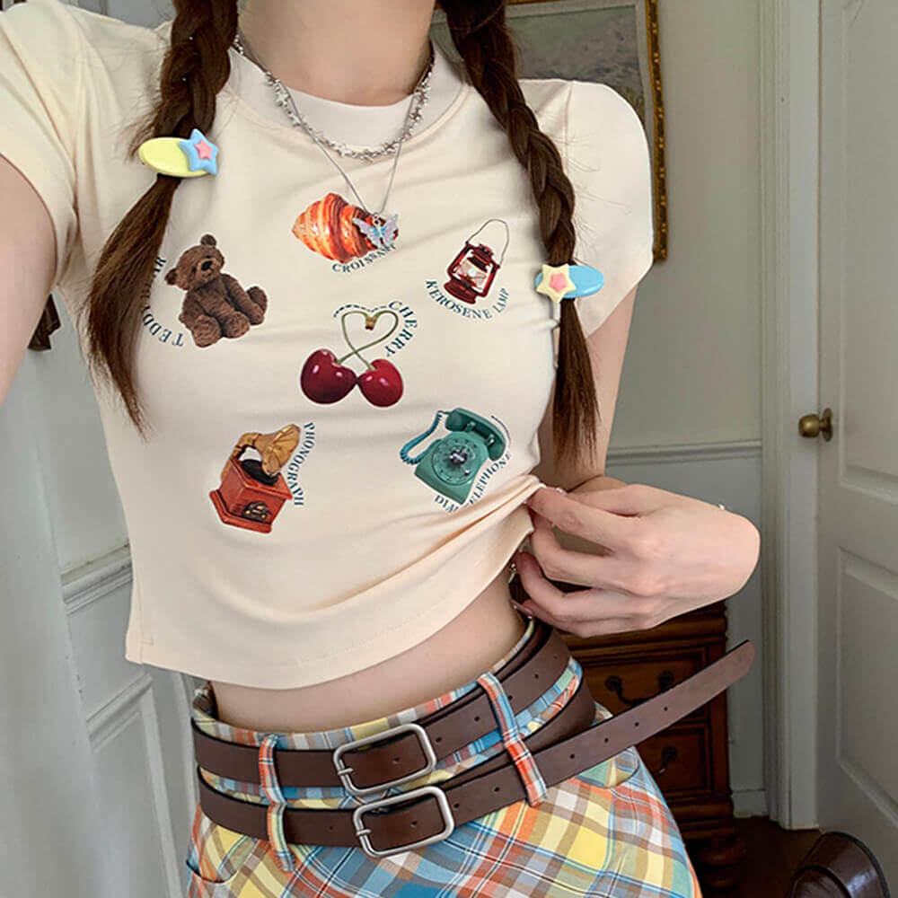 Cute Everyday Outfits, Outfit Inspo Casual Kawaii Aesthetic Baby Tee Cute Everyday Outfits, Outfit Inspo Casual Kawaii Aesthetic Baby Tee