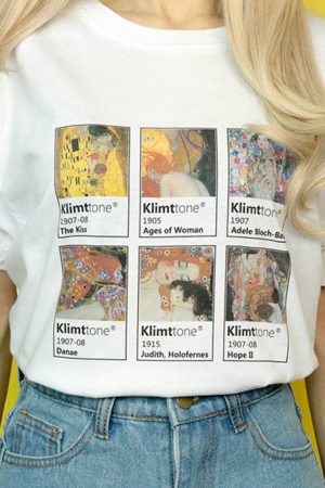 Cute Everyday Outfits, Outfit Inspo Casual KlimtTone T-Shirt