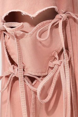 Cute Everyday Outfits, Outfit Inspo Casual Knee-Heart Gradient Pants