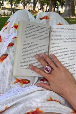 Cute Everyday Outfits, Outfit Inspo Casual Koi Fish Maxi Skirt