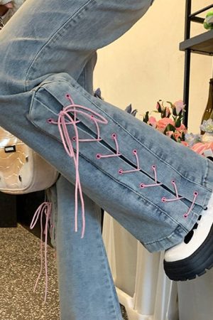 Cute Everyday Outfits, Outfit Inspo Casual Lace Up Flared Jeans