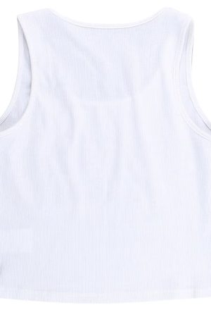 Cute Everyday Outfits, Outfit Inspo Casual Las Vegas Rhinestone Ribbed Tank