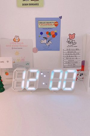 Cute Everyday Outfits, Outfit Inspo Casual LED Nordic Digital Alarm Clock