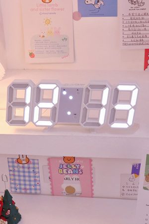 Cute Everyday Outfits, Outfit Inspo Casual LED Nordic Digital Alarm Clock