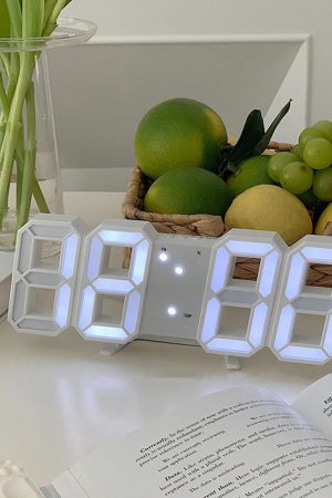 Cute Everyday Outfits, Outfit Inspo Casual LED Nordic Digital Alarm Clock
