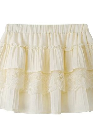 Cute Everyday Outfits, Outfit Inspo Casual Lemon Pie Layered Skirt