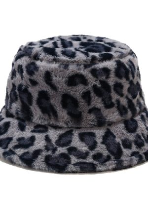 Cute Everyday Outfits, Outfit Inspo Casual Leopard Fluffy Bucket Hat