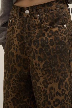 Cute Everyday Outfits, Outfit Inspo Casual Leopard Wide Leg Jeans