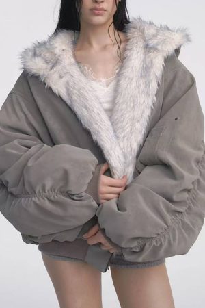 Cute Everyday Outfits, Outfit Inspo Casual Less Conversation Reversible Fur Jacket