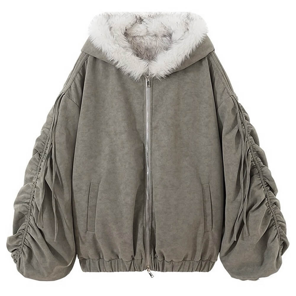 Cute Everyday Outfits, Outfit Inspo Casual Less Conversation Reversible Fur Jacket