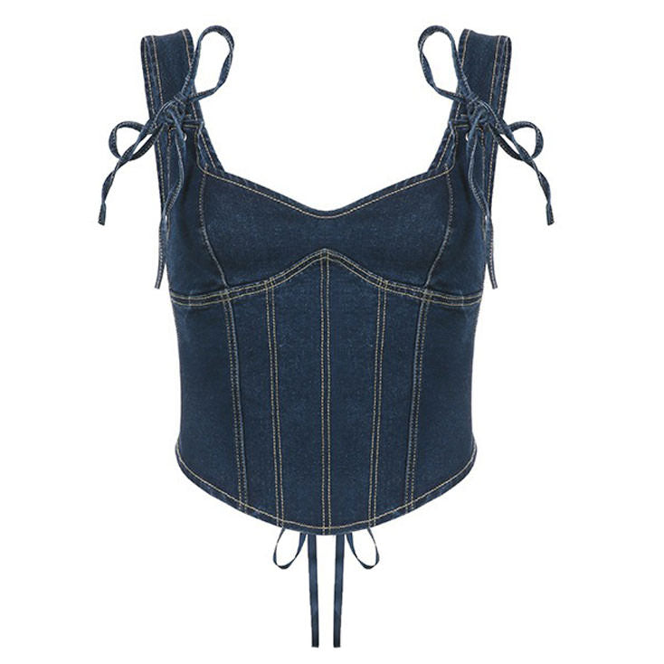 Cute Everyday Outfits, Outfit Inspo Casual Like It's 2003 Y2K Denim Corset