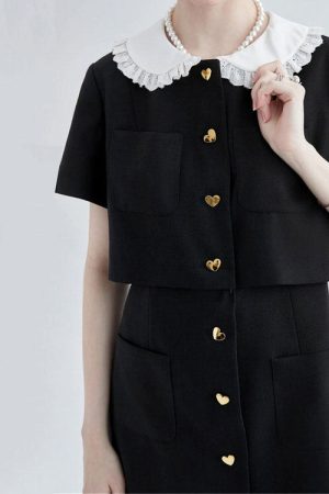 Cute Everyday Outfits, Outfit Inspo Casual Little Witch Mini Black Dress