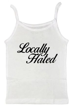 Cute Everyday Outfits, Outfit Inspo Casual Locally Hated Aesthetic Tank Top