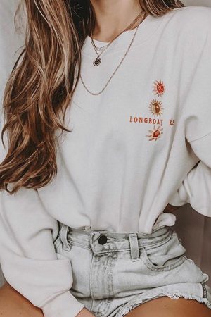 Cute Everyday Outfits, Outfit Inspo Casual Longboat Key Sweatshirt