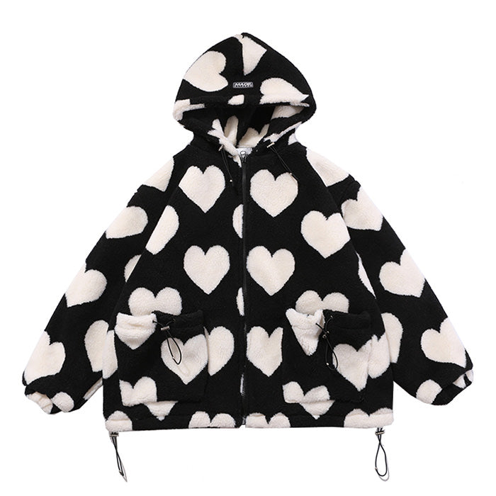 Cute Everyday Outfits, Outfit Inspo Casual Love Bites Hooded Jacket Cute Everyday Outfits, Outfit Inspo Casual Love Bites Hooded Jacket