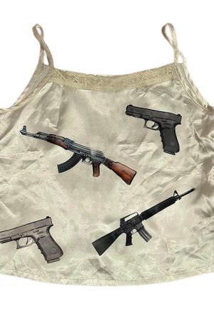 Cute Everyday Outfits, Outfit Inspo Casual Love Roulette Gun Tank Top in White