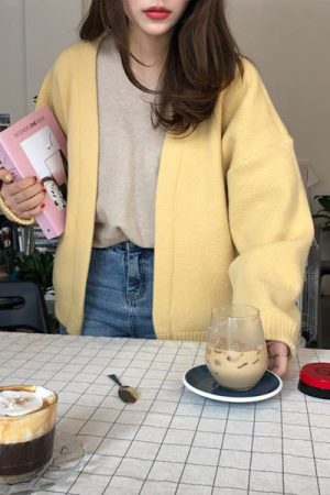 Cute Everyday Outfits, Outfit Inspo Casual Mango Mousse Cardigan