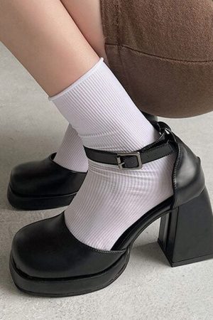 Cute Everyday Outfits, Outfit Inspo Casual Mary Jane Platform Heels