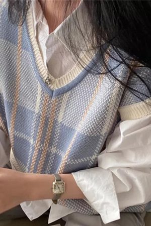 Cute Everyday Outfits, Outfit Inspo Casual Meet Me On Campus Blue Vest