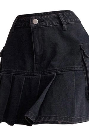 Cute Everyday Outfits, Outfit Inspo Casual Meet Me On Campus Denim Skirt