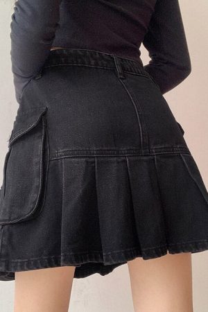 Cute Everyday Outfits, Outfit Inspo Casual Meet Me On Campus Denim Skirt