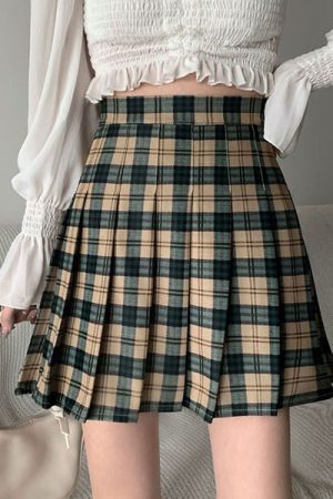 Cute Everyday Outfits, Outfit Inspo Casual Meet Me On Campus Plaid Skirt