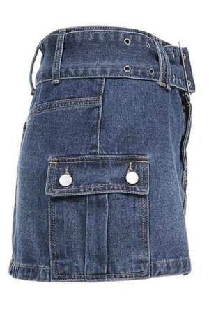 Cute Everyday Outfits, Outfit Inspo Casual Mercury Rising Y2K Denim Skirt