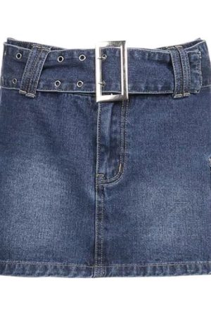 Cute Everyday Outfits, Outfit Inspo Casual Mercury Rising Y2K Denim Skirt