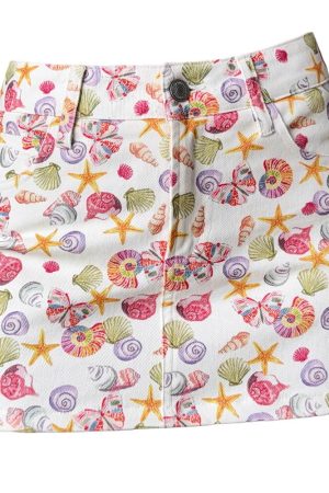 Cute Everyday Outfits, Outfit Inspo Casual Mermaid Aesthetic Denim Mini Skirt