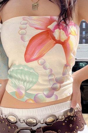 Cute Everyday Outfits, Outfit Inspo Casual Mermaid Aesthetic Tube Top