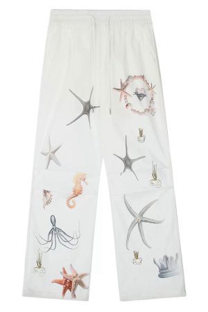 Cute Everyday Outfits, Outfit Inspo Casual Mermaid Aesthetic Wide-Leg Trousers