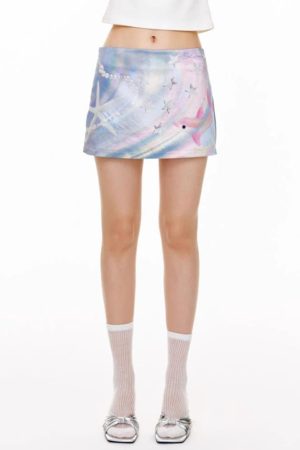 Cute Everyday Outfits, Outfit Inspo Casual Mermaidcore Mini Skirt